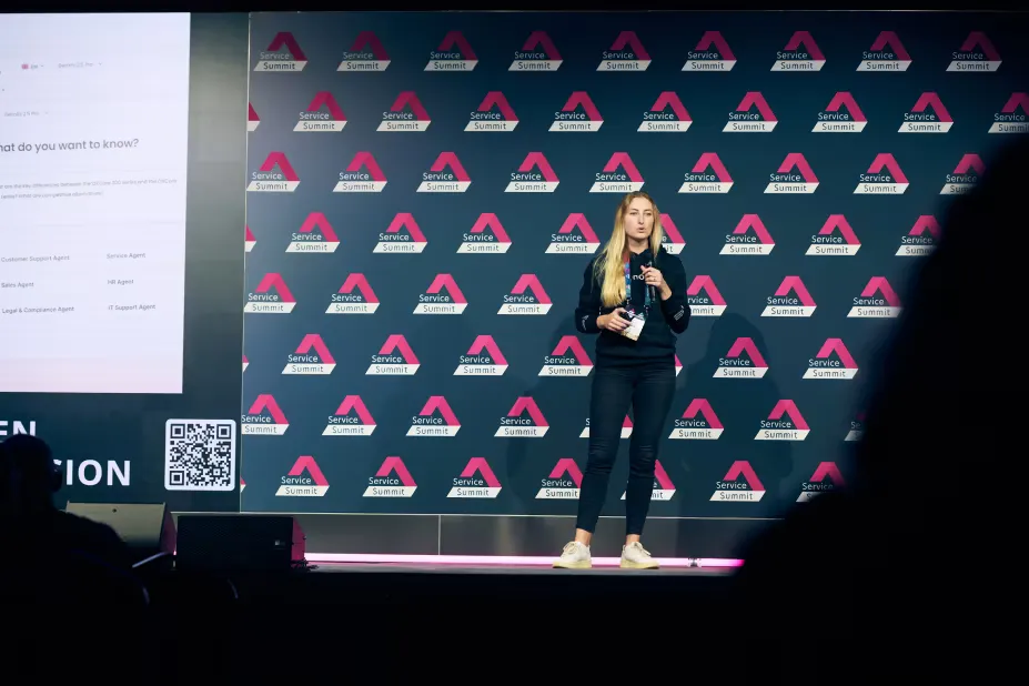 Award ceremony for the Startup Award at the Sales & Service Summit 2025